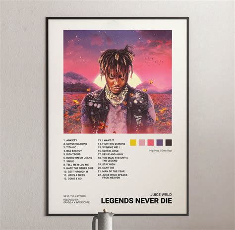 juice wrld posters|juice wrld picture frame.